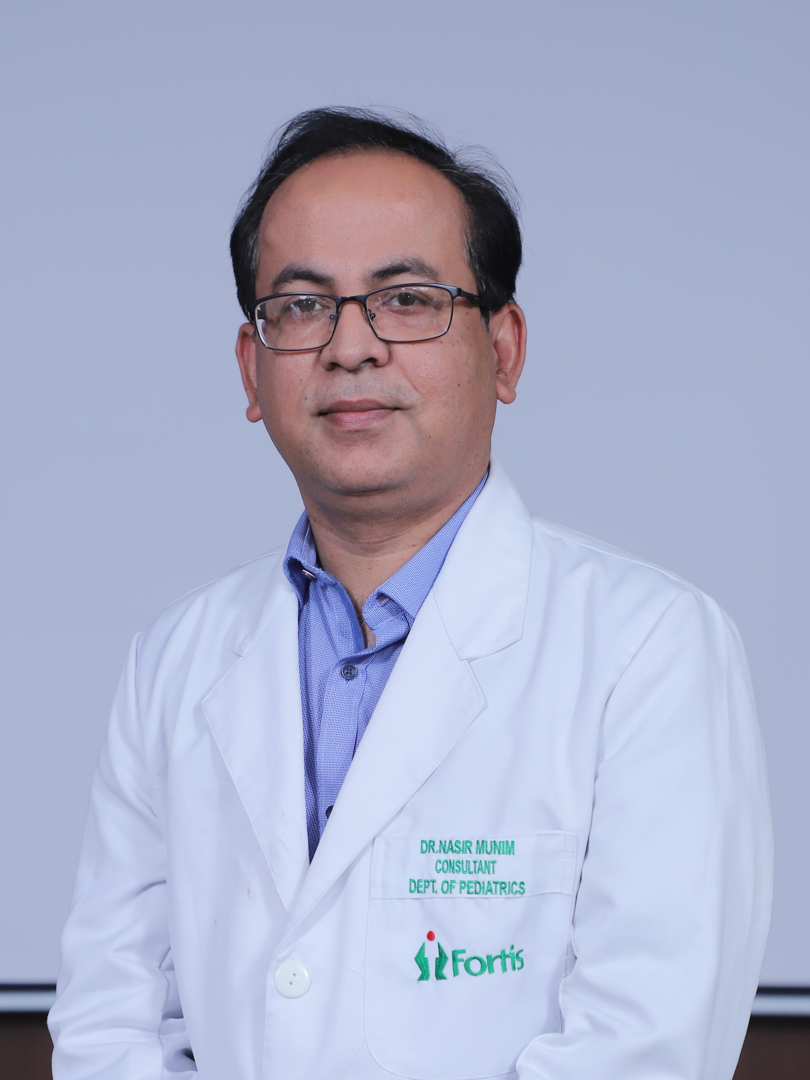 Dr. Nasir Munim Paediatrics |  Fortis Hospital, Noida
